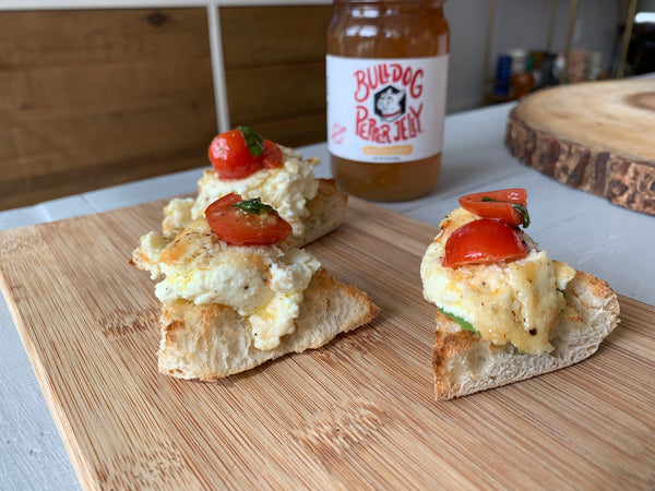 Baked Goat Cheese Dip - Bulldog Pepper Jelly, LLC