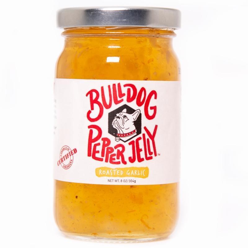 Bulldog Pepper Jelly Bulldog Roasted Garlic Pepper Jelly